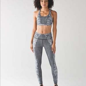 Lululemon Speed Wunder Tight Florence Lace